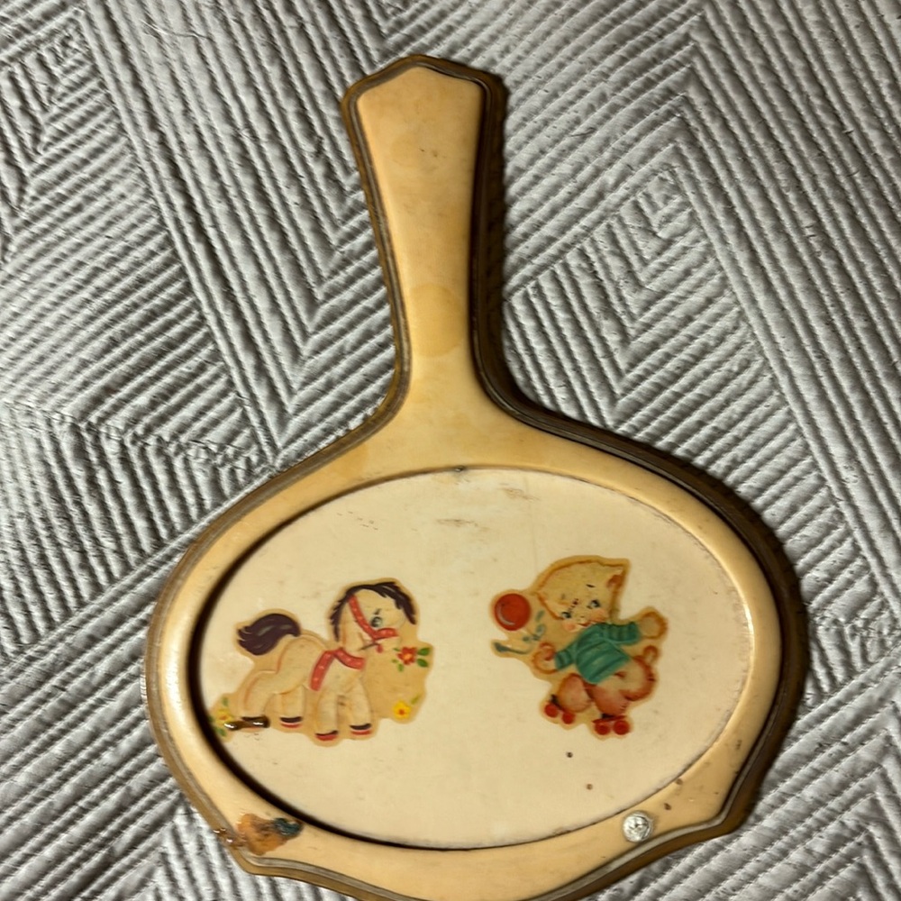 Vintage Hand Mirror